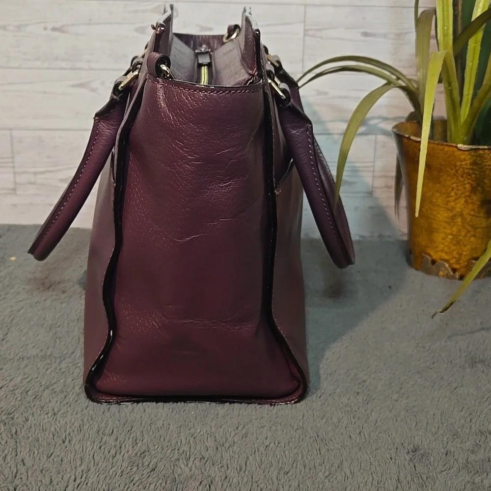 Kate Spade Plum Satchel Bag
